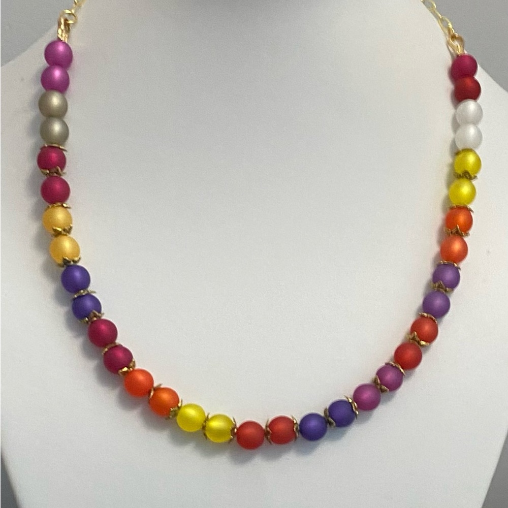 New German Polaris bead necklaces